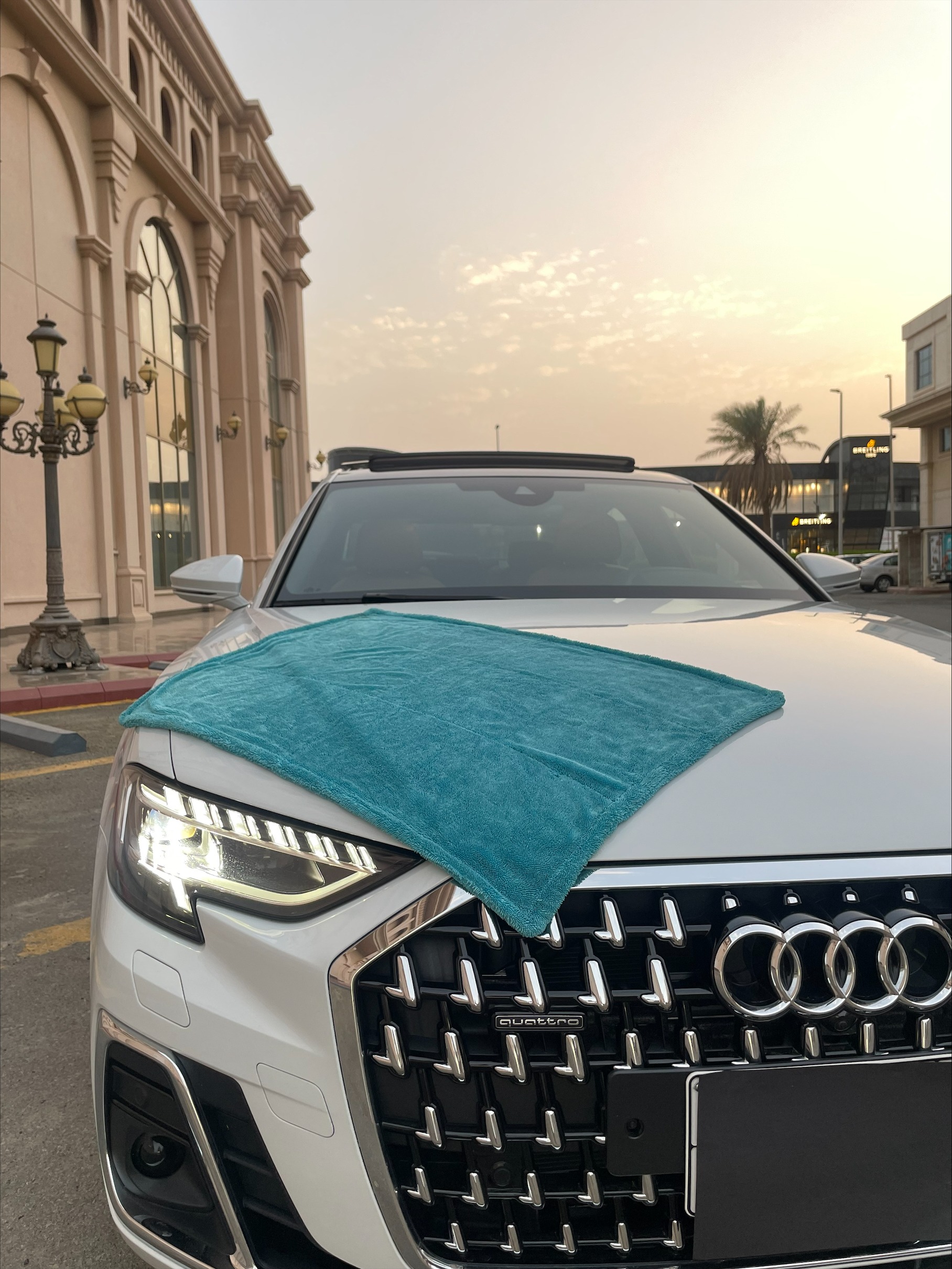 مايكروفايبر منشفة فاخرة (بدون حواف) 90*60